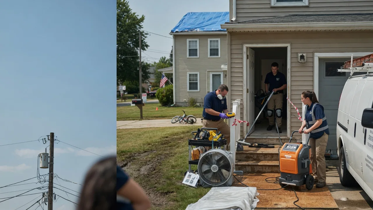 Water Damage Repair in Salyersville, KY near me
